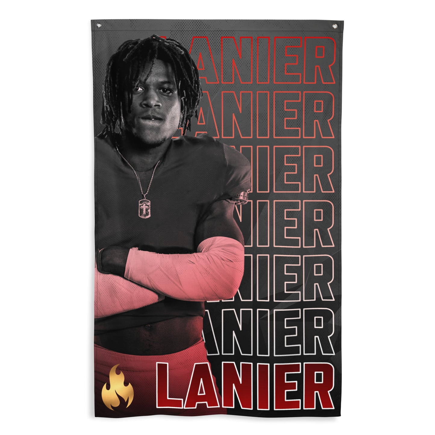 Brylan Lanier - Champion - Flag