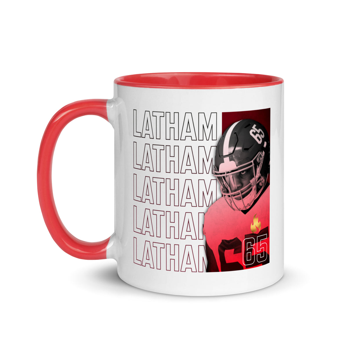 JC Latham - Champion - Mug with Color Inside