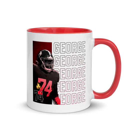 Damieon George Jr - Champion - Mug with Color Inside