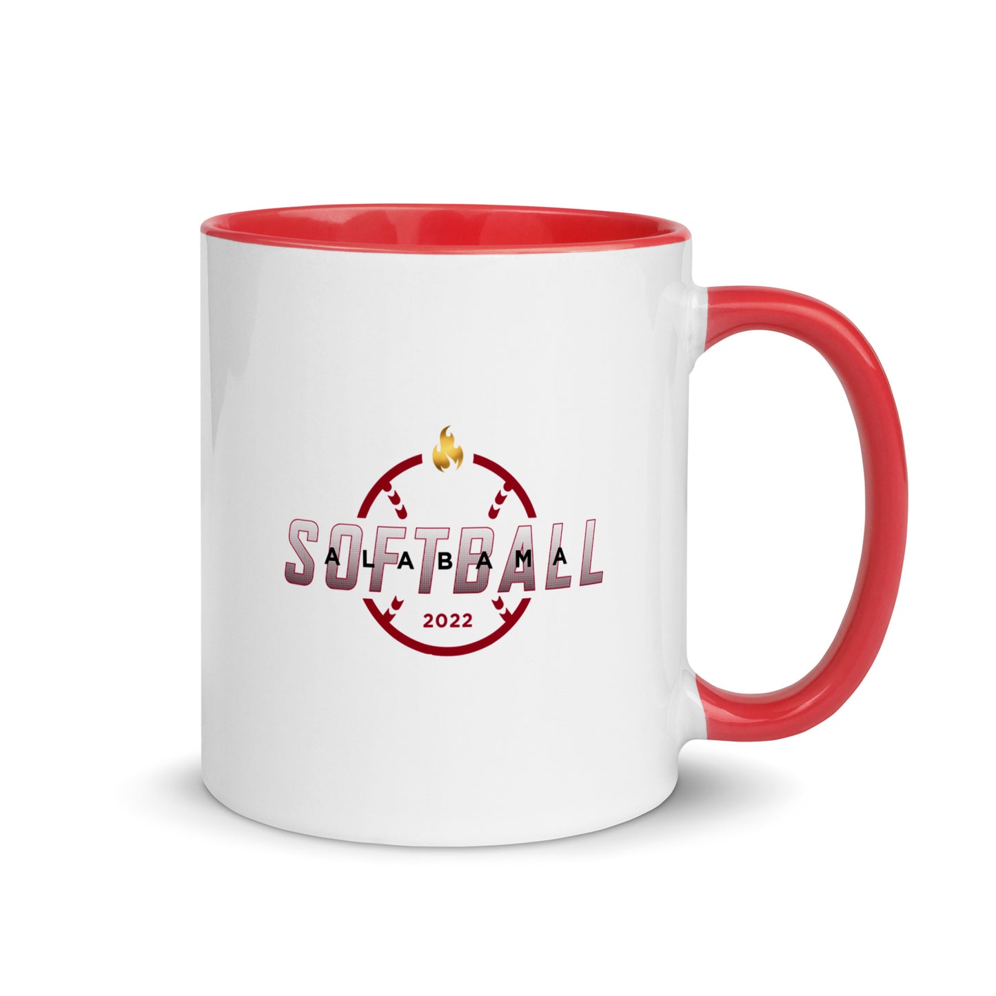Alabama Softball - Mug with Color Inside