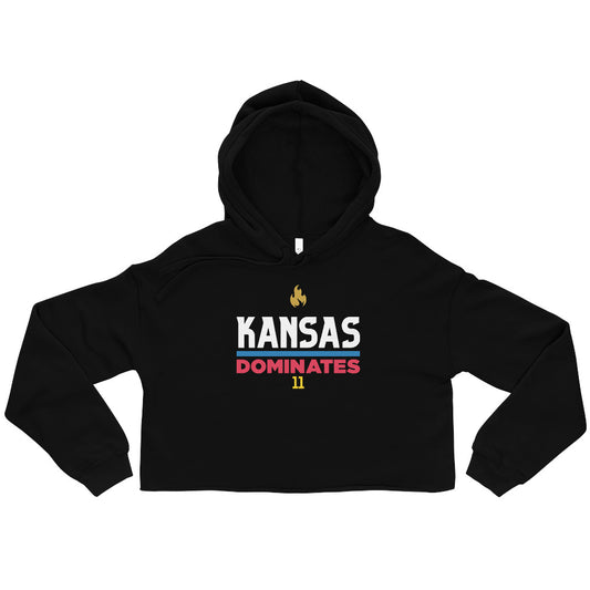 Craig Young - Dominates - Crop Hoodie