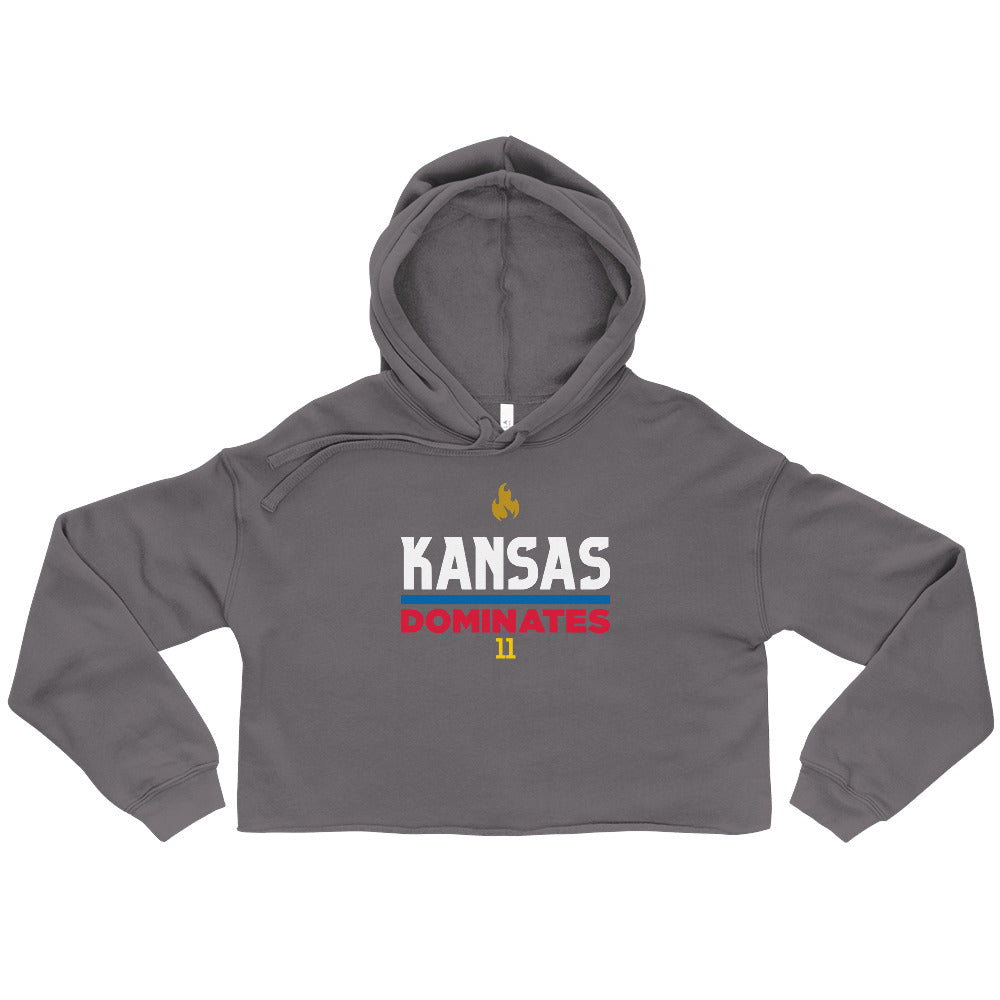 Craig Young - Dominates - Crop Hoodie