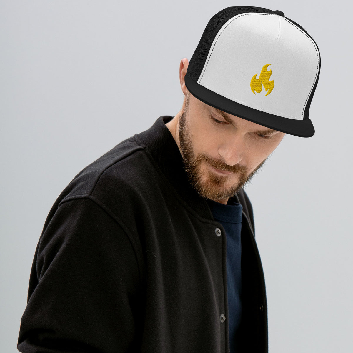 Golden Flame Signature Trucker Cap