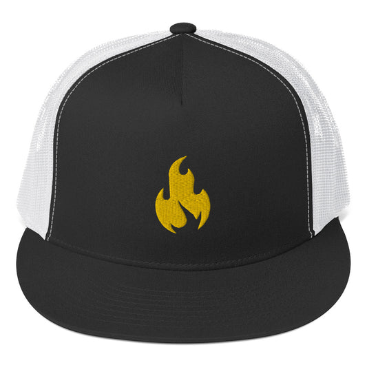 Golden Flame Signature Trucker Cap