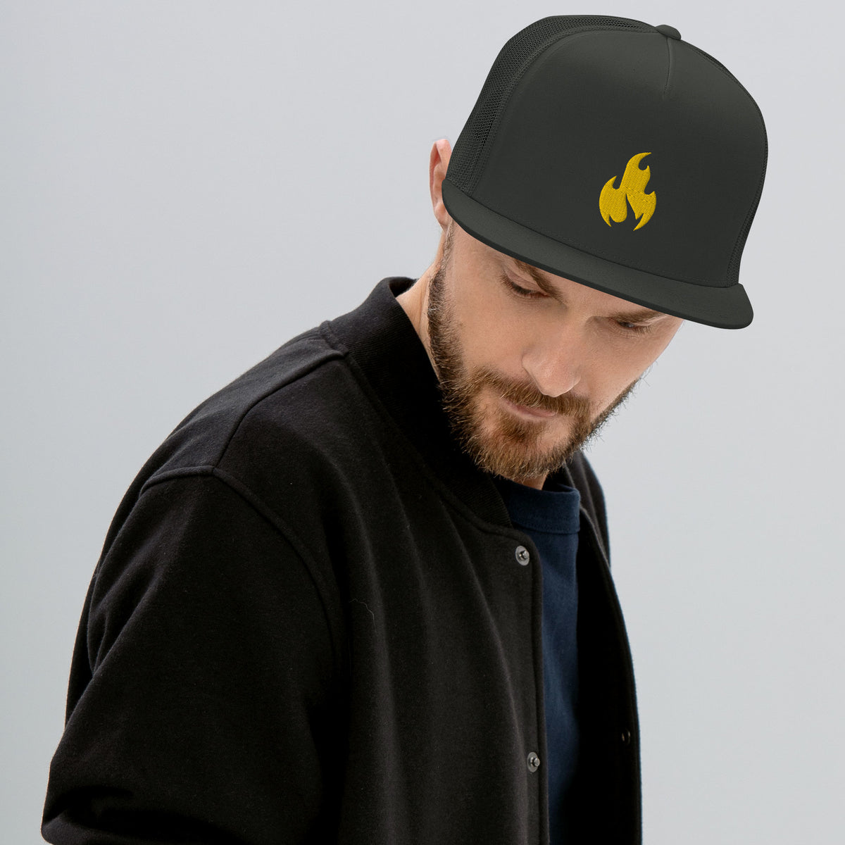 Golden Flame Signature Trucker Cap