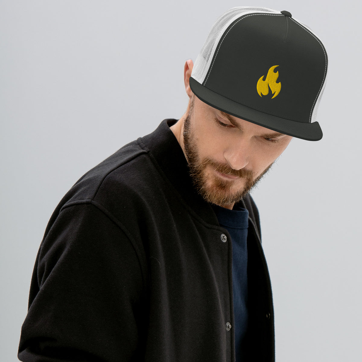 Golden Flame Signature Trucker Cap