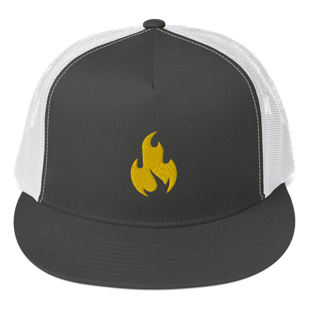 Golden Flame Signature Trucker Cap