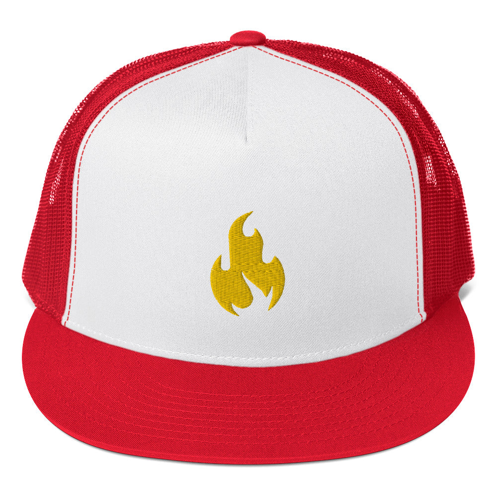 Golden Flame Signature Trucker Cap