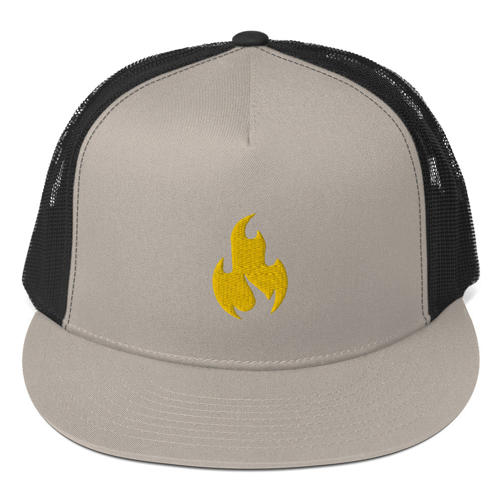 Golden Flame Signature Trucker Cap