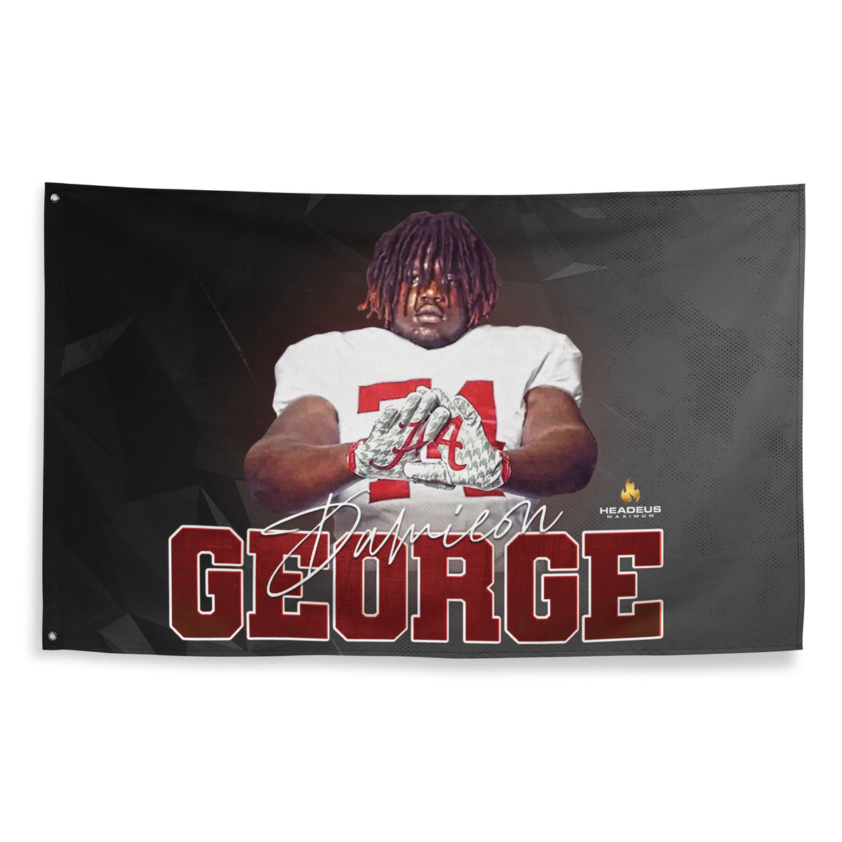 Damieon George Jr. - Collage - Flag