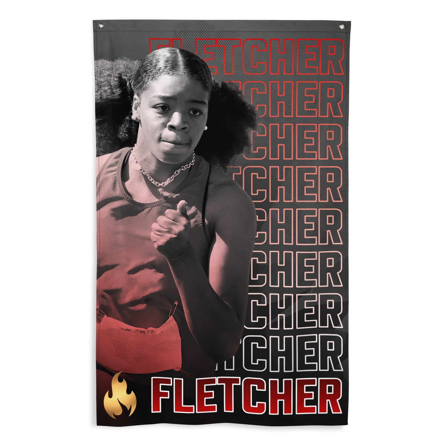 Sierra Fletcher - Champion - Flag