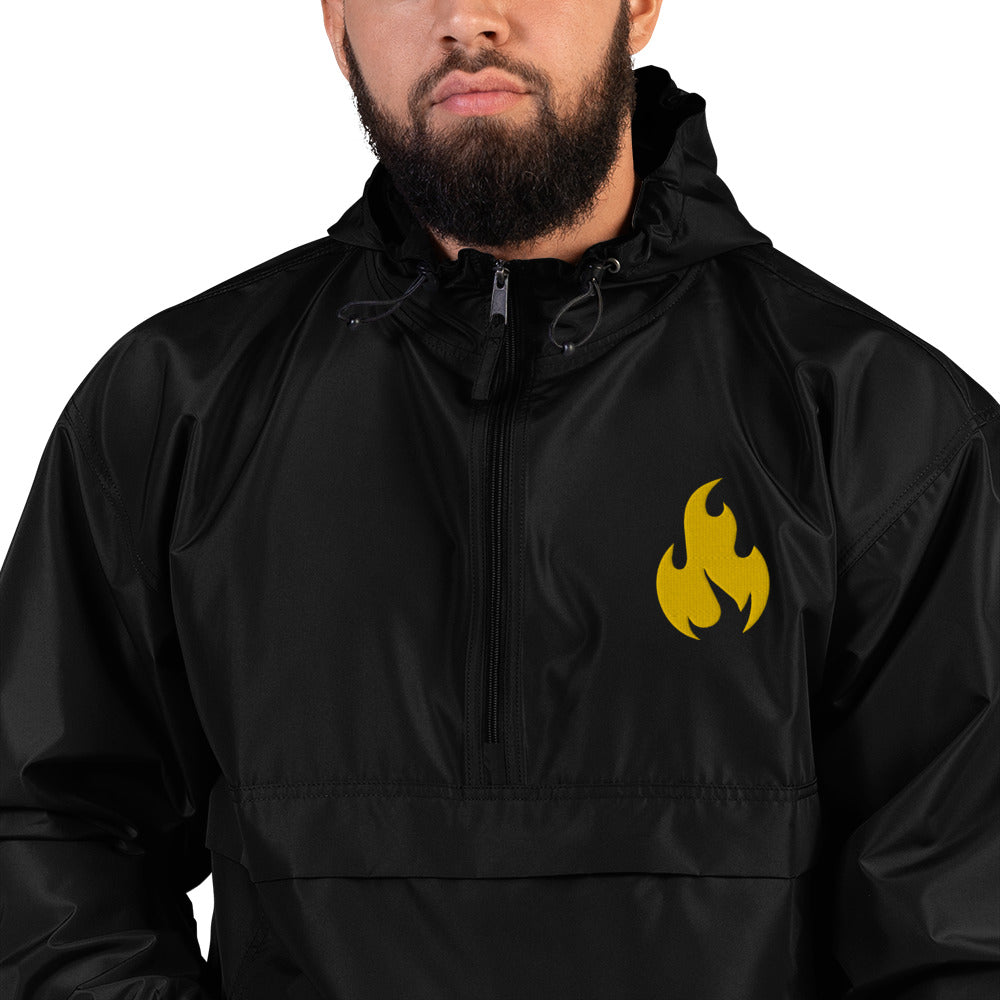 HM Golden Flame Embroidered Champion Packable Jacket