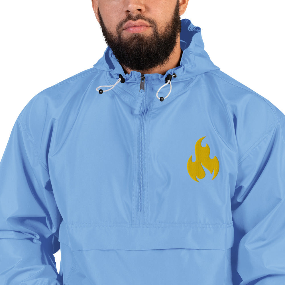 HM Golden Flame Embroidered Champion Packable Jacket
