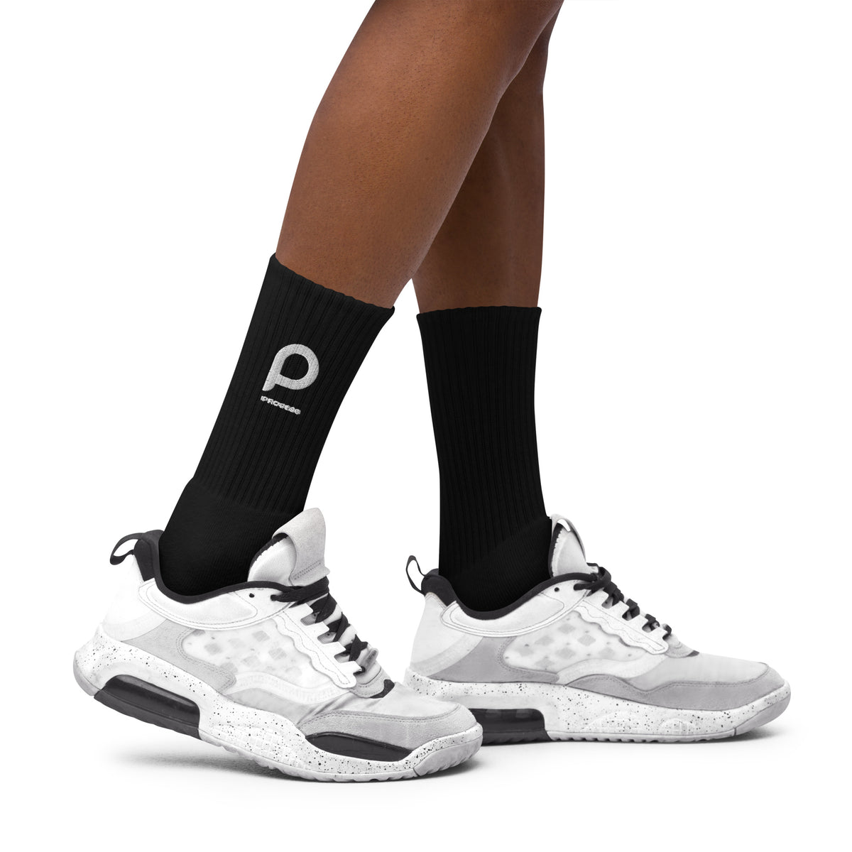 The Process Premium Embroidered Socks
