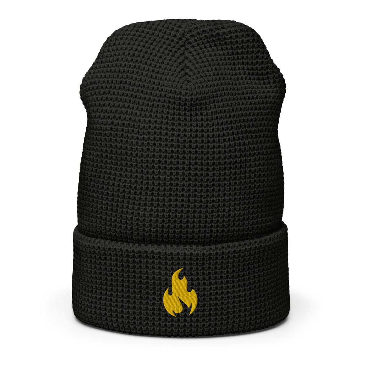 HM Golden Flame Waffle Beanie