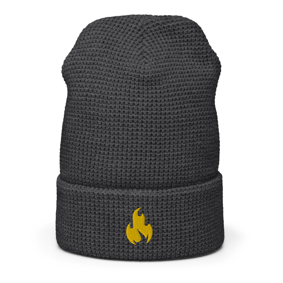HM Golden Flame Waffle Beanie
