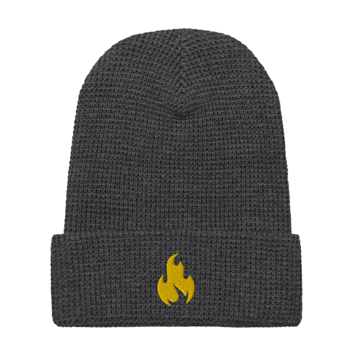 HM Golden Flame Waffle Beanie