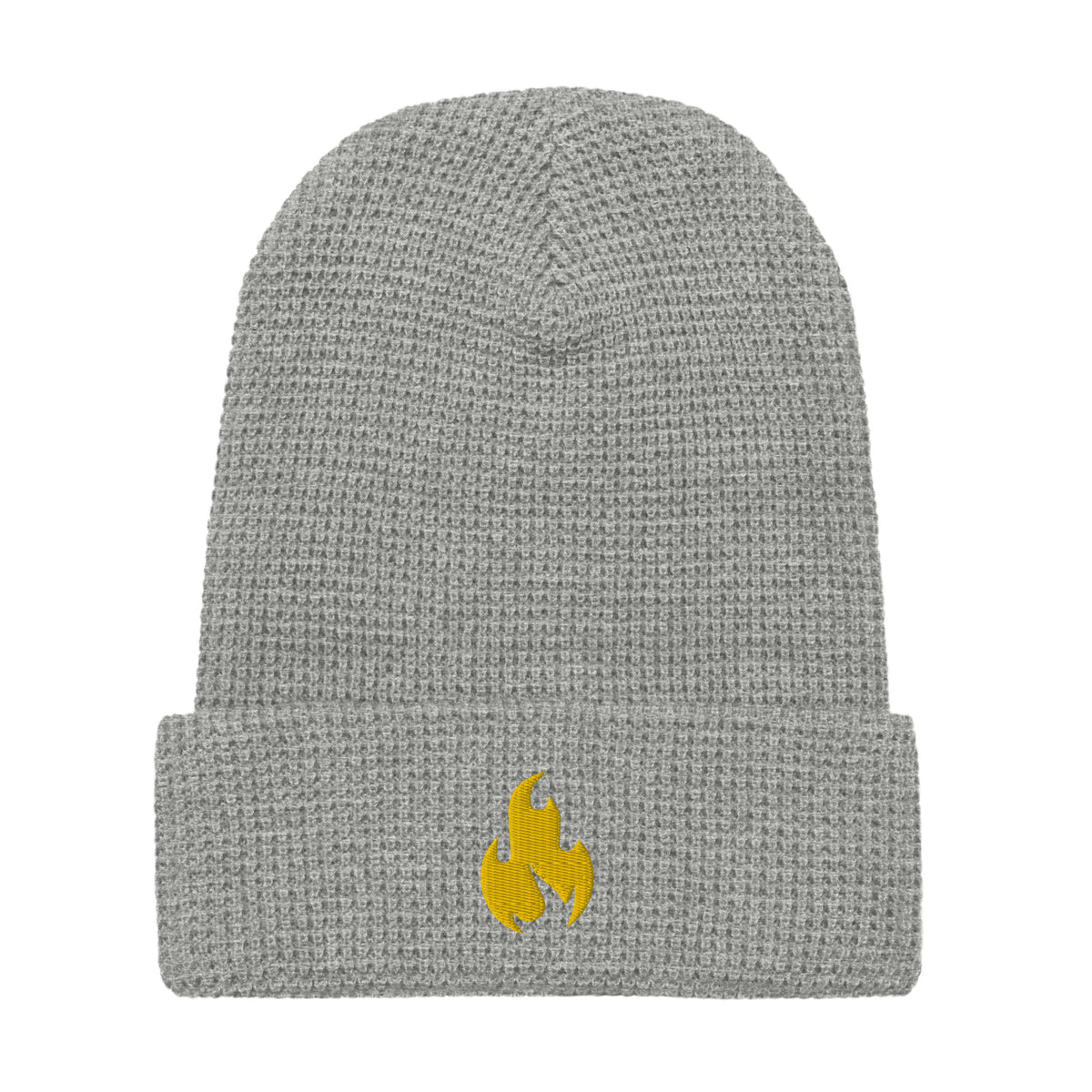 HM Golden Flame Waffle Beanie