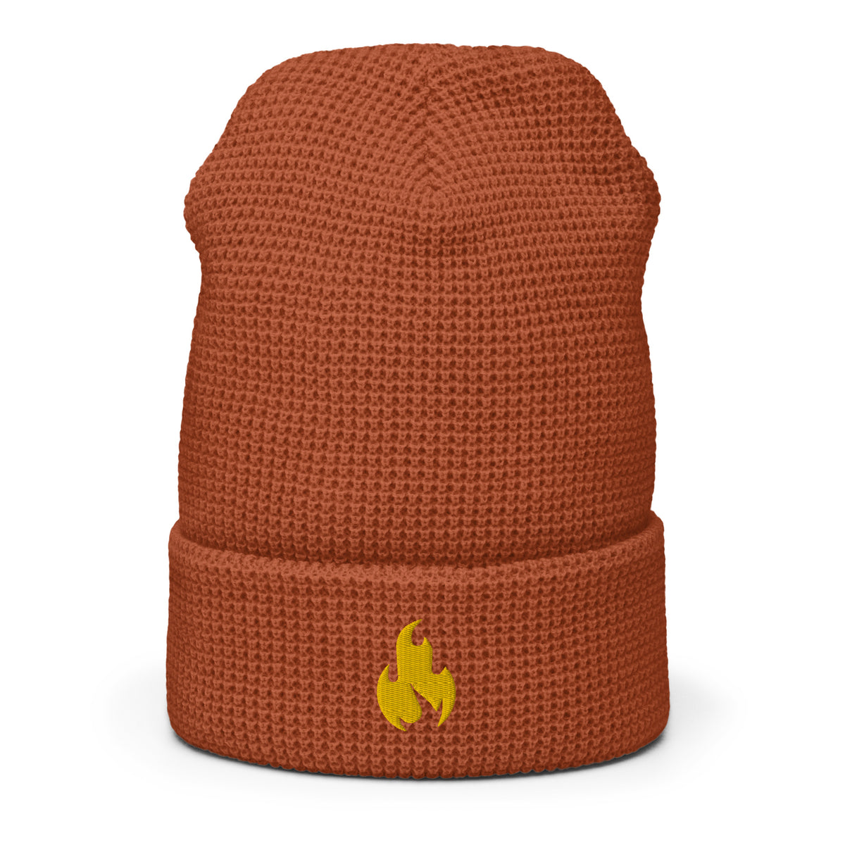 HM Golden Flame Waffle Beanie