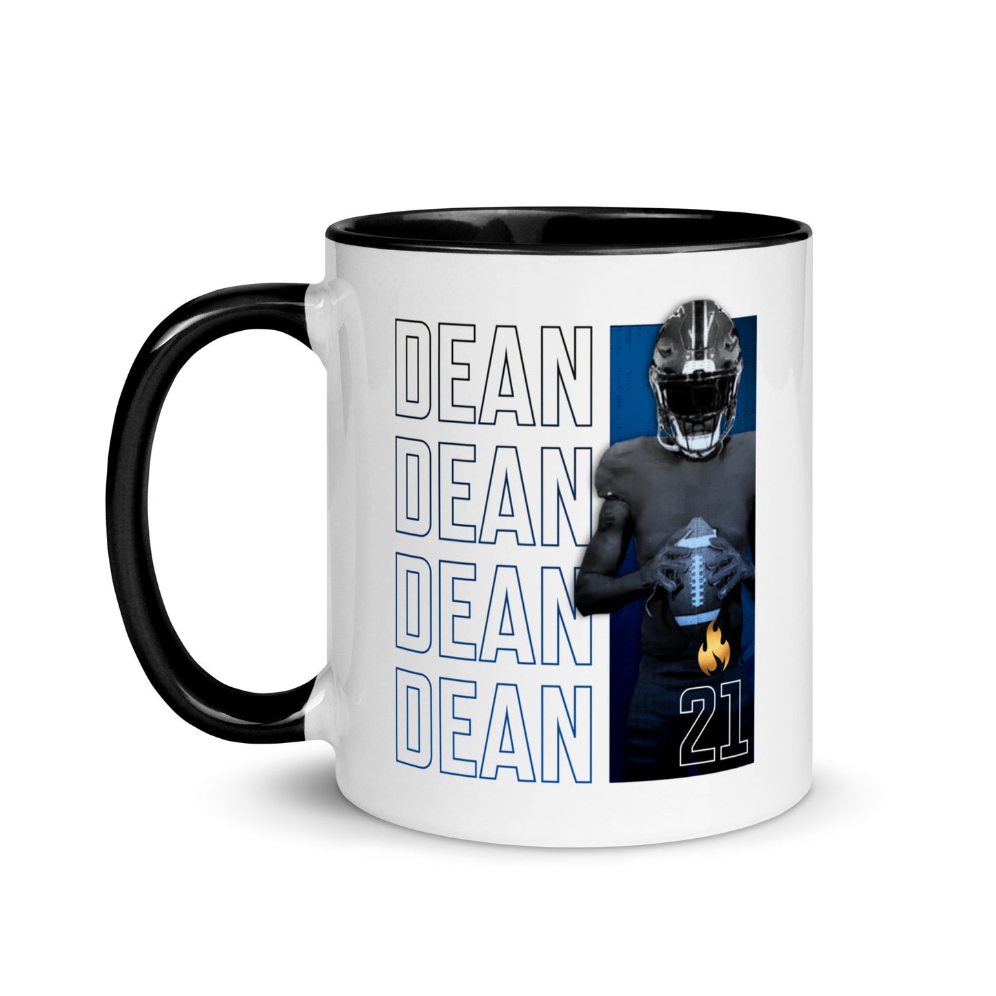 Kelvin Dean Jr. - Champion - Mug with Color Inside