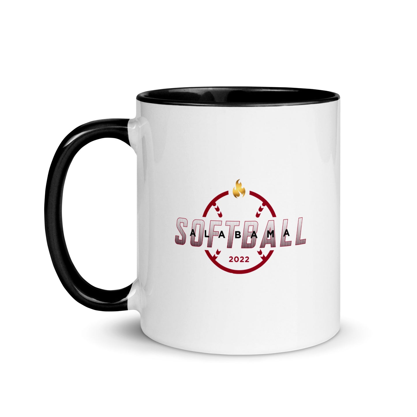 Alabama Softball - Mug with Color Inside