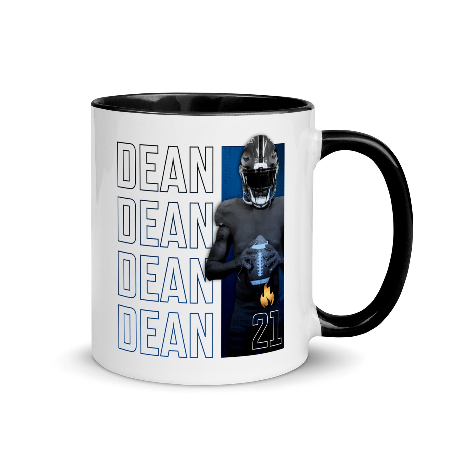 Kelvin Dean Jr. - Champion - Mug with Color Inside
