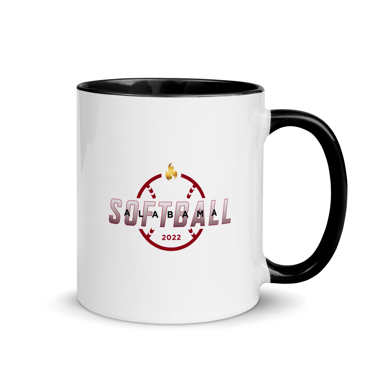 Alabama Softball - Mug with Color Inside