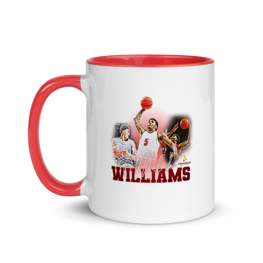 Malik Williams - Collage - Mug with Color Inside