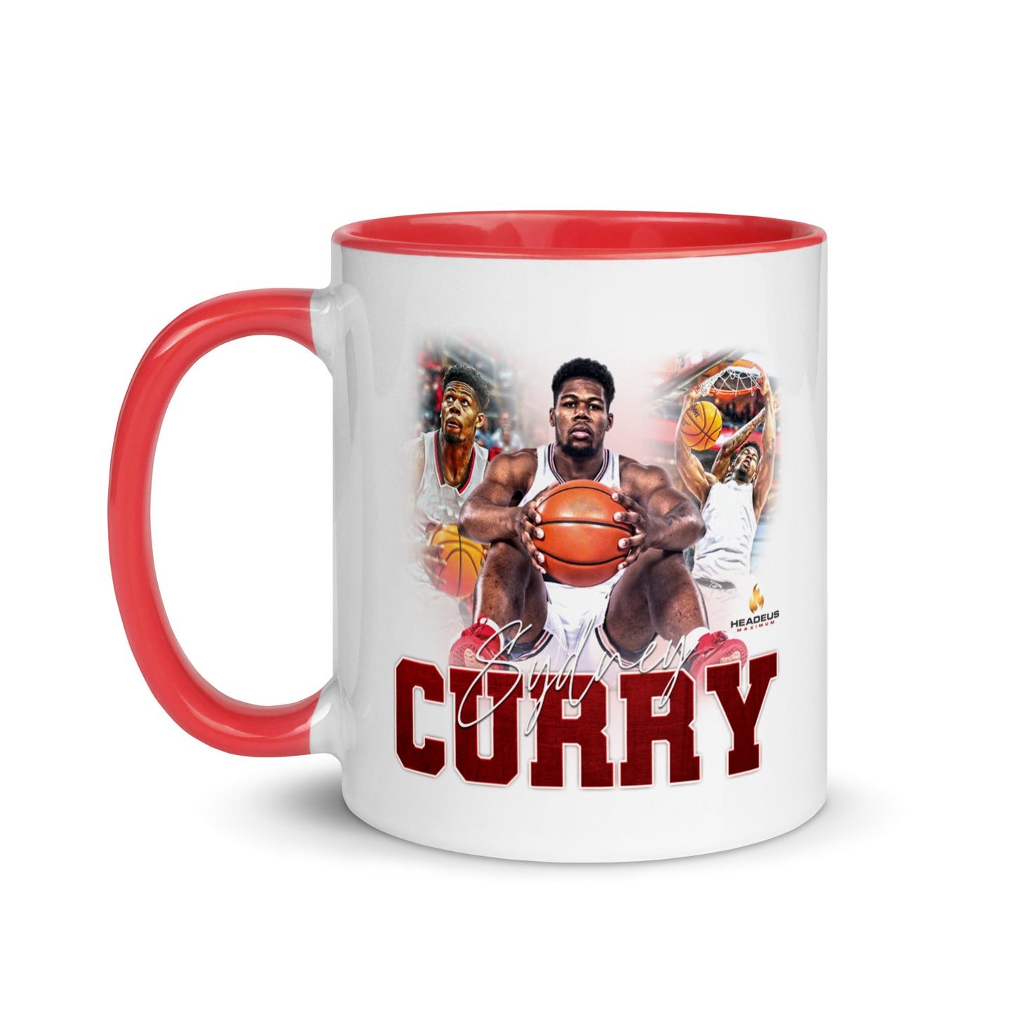 Sydney Curry - Collage - Mug with Color Inside