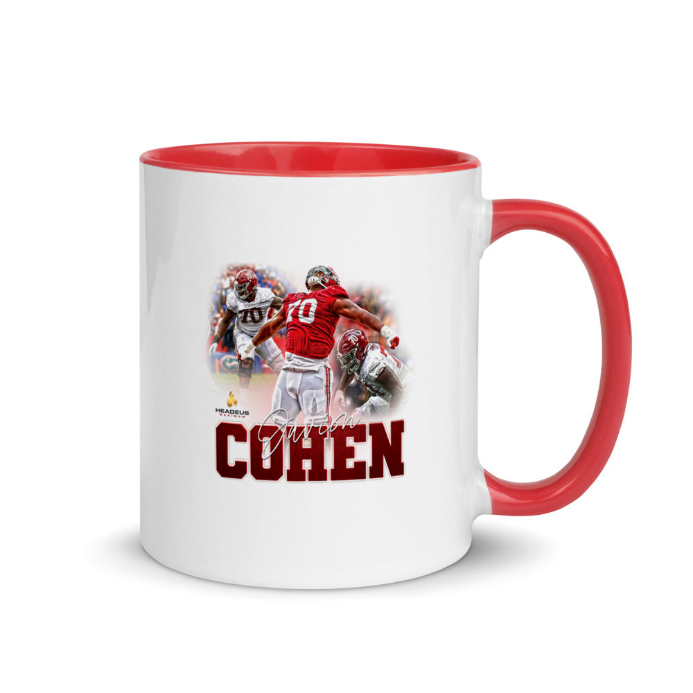 Javion Cohen - Collage - Mug with Color Inside