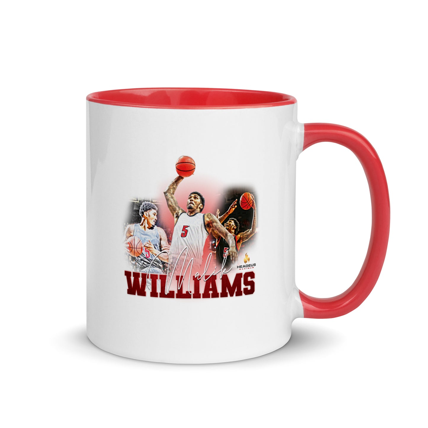 Malik Williams - Collage - Mug with Color Inside