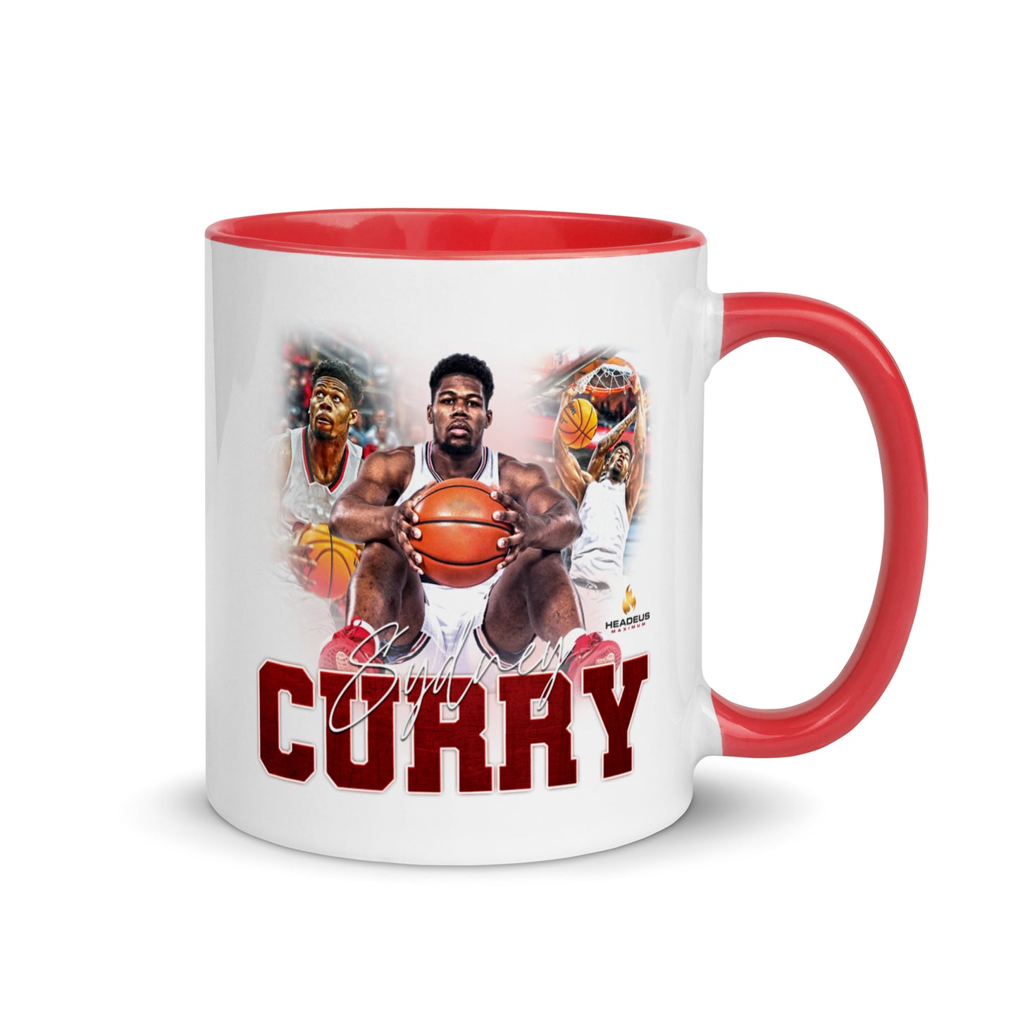 Sydney Curry - Collage - Mug with Color Inside