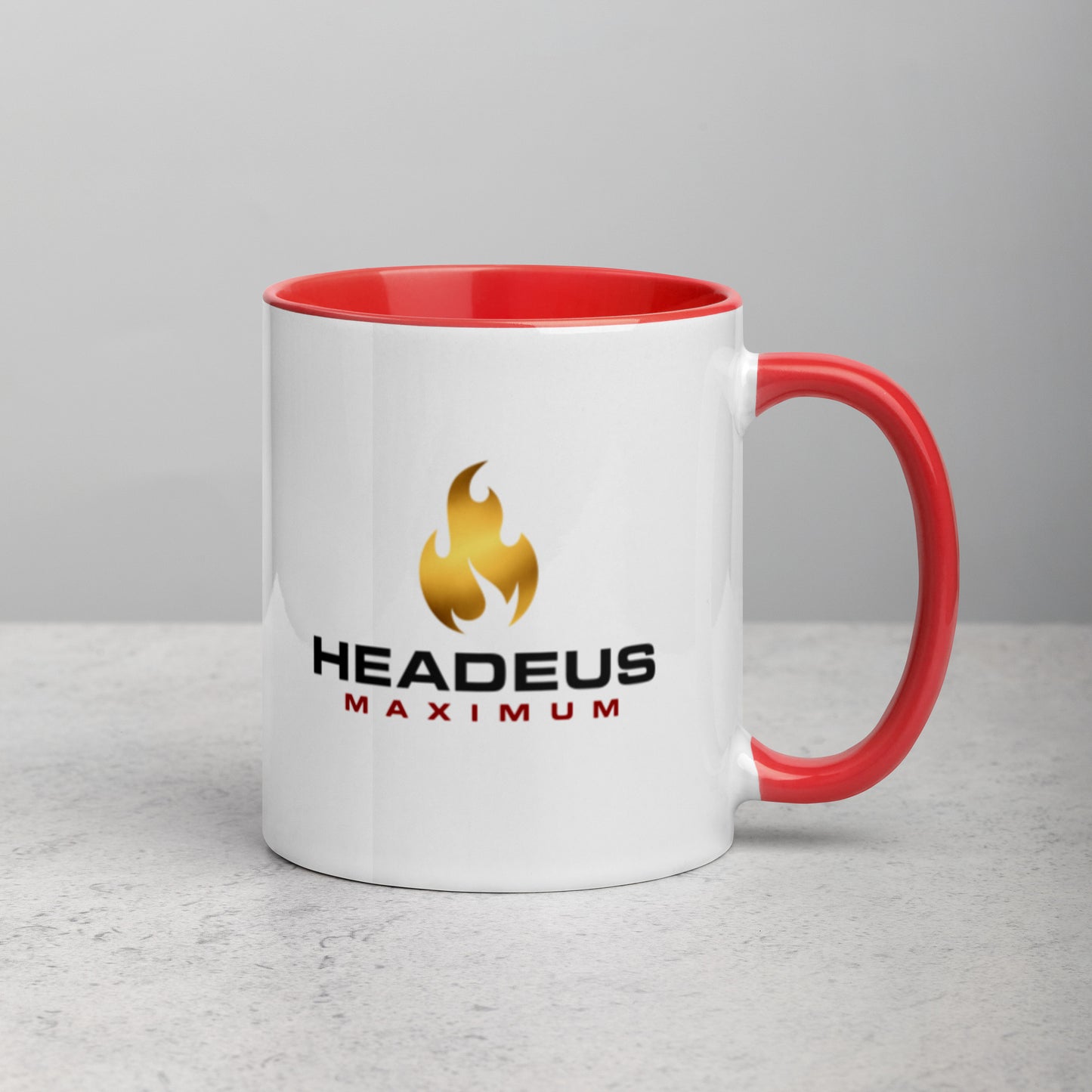 Headeus Maximum - Mug with Color Inside