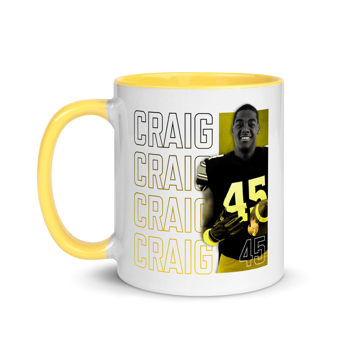 Deontae Craig - Champion - Mug with Color Inside