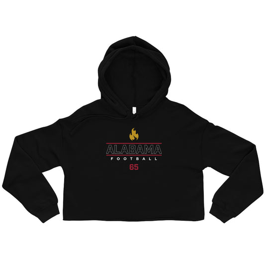 JC Latham - Home Spirit - Crop Hoodie