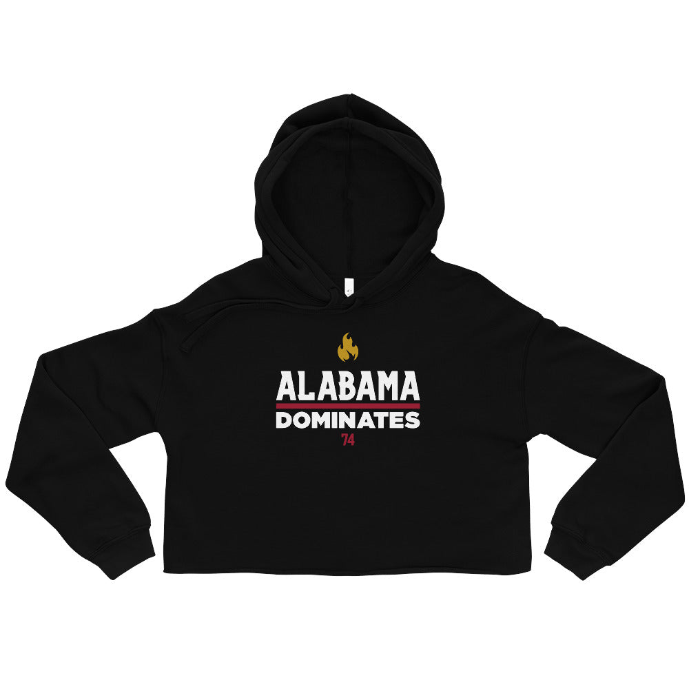 Damieon George Jr. - Dominate - Crop Hoodie