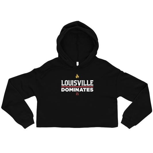 Sydney Curry - Dominates - Crop Hoodie