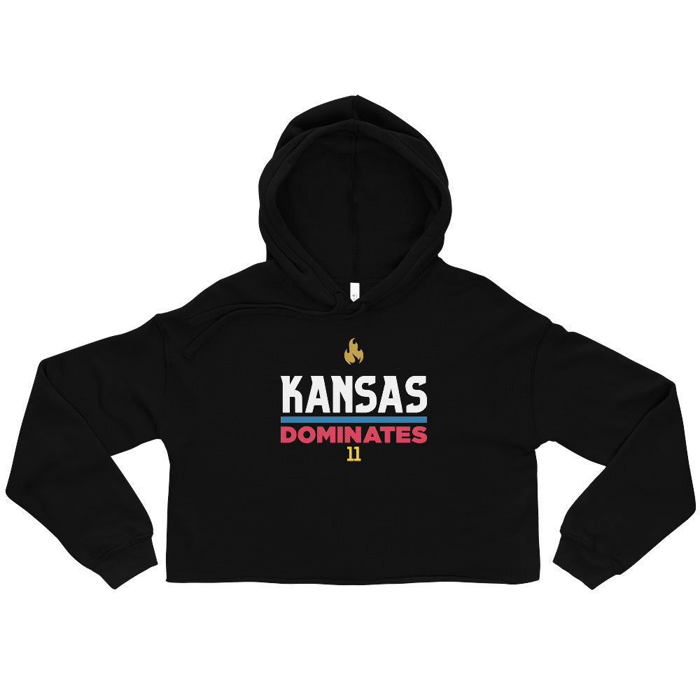 Craig Young - Dominates - Crop Hoodie