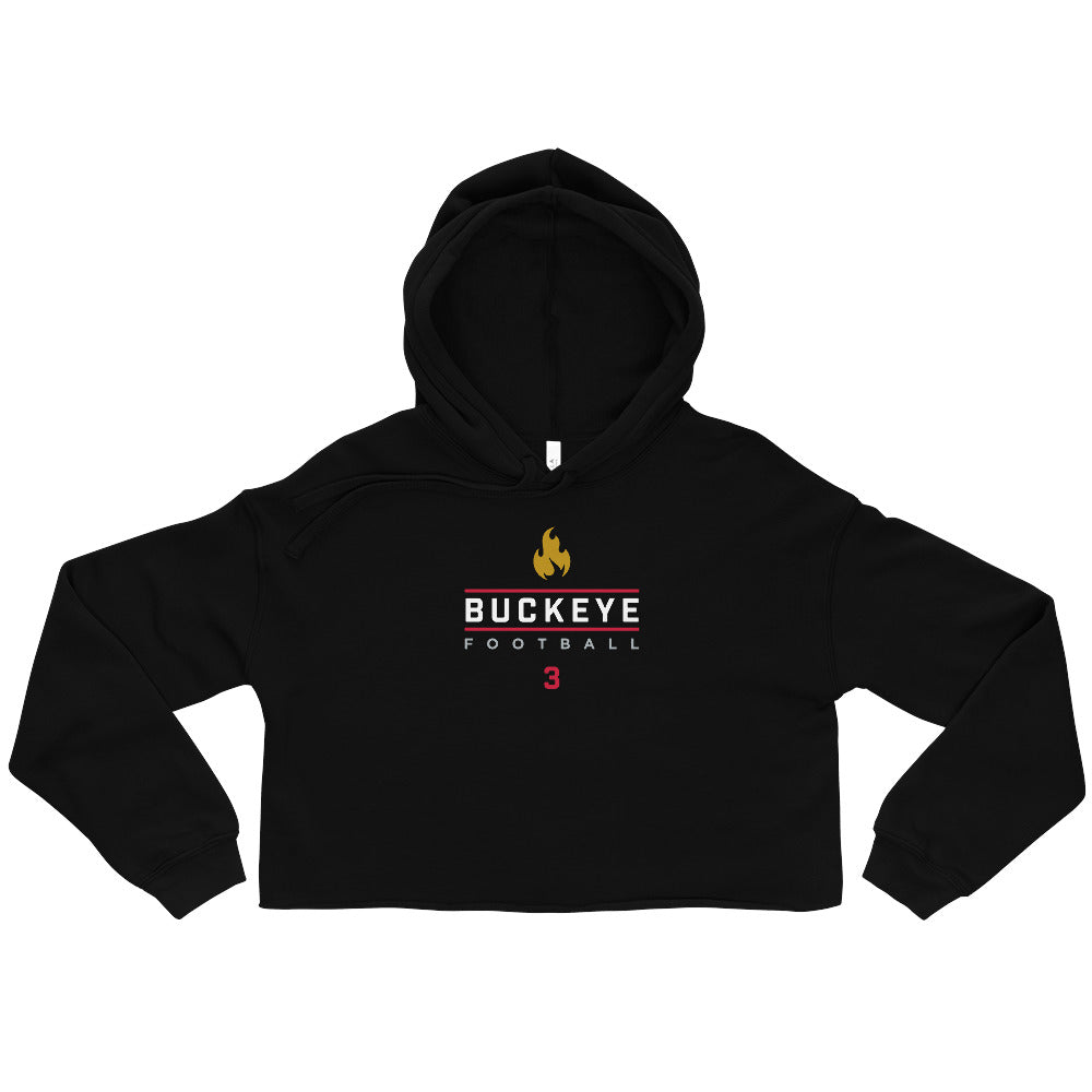 Miyan Williams - Home Spirit - Crop Hoodie