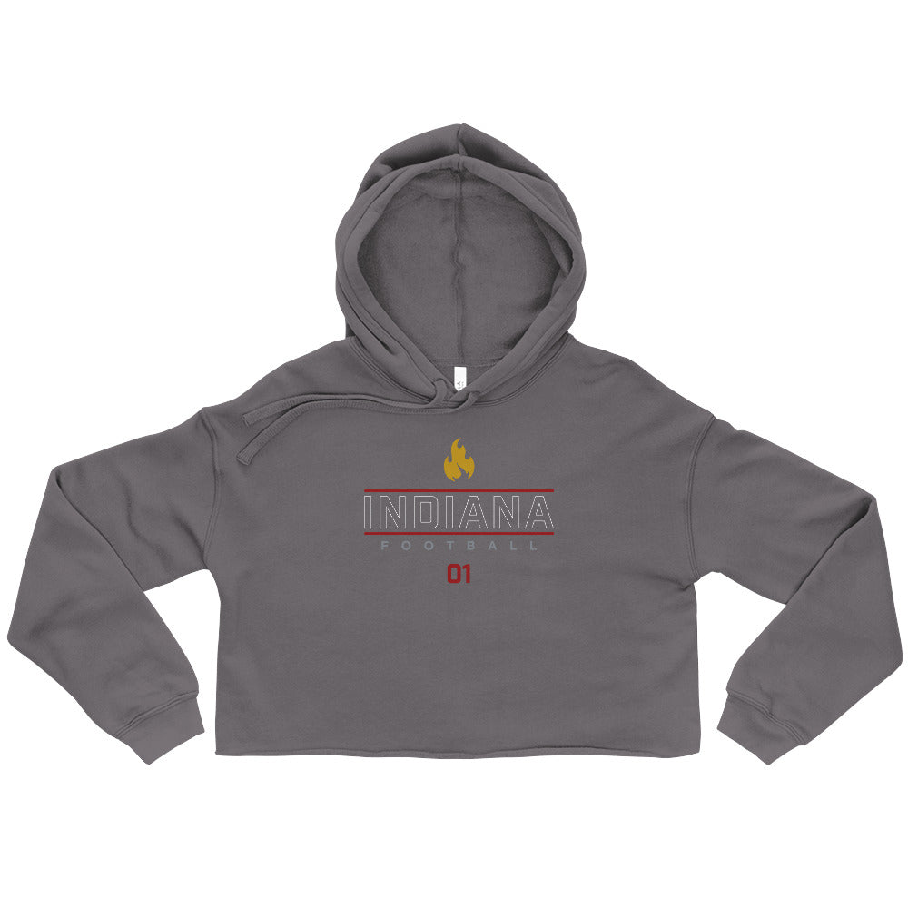 Donaven McCulley - Home Spirit - Crop Hoodie