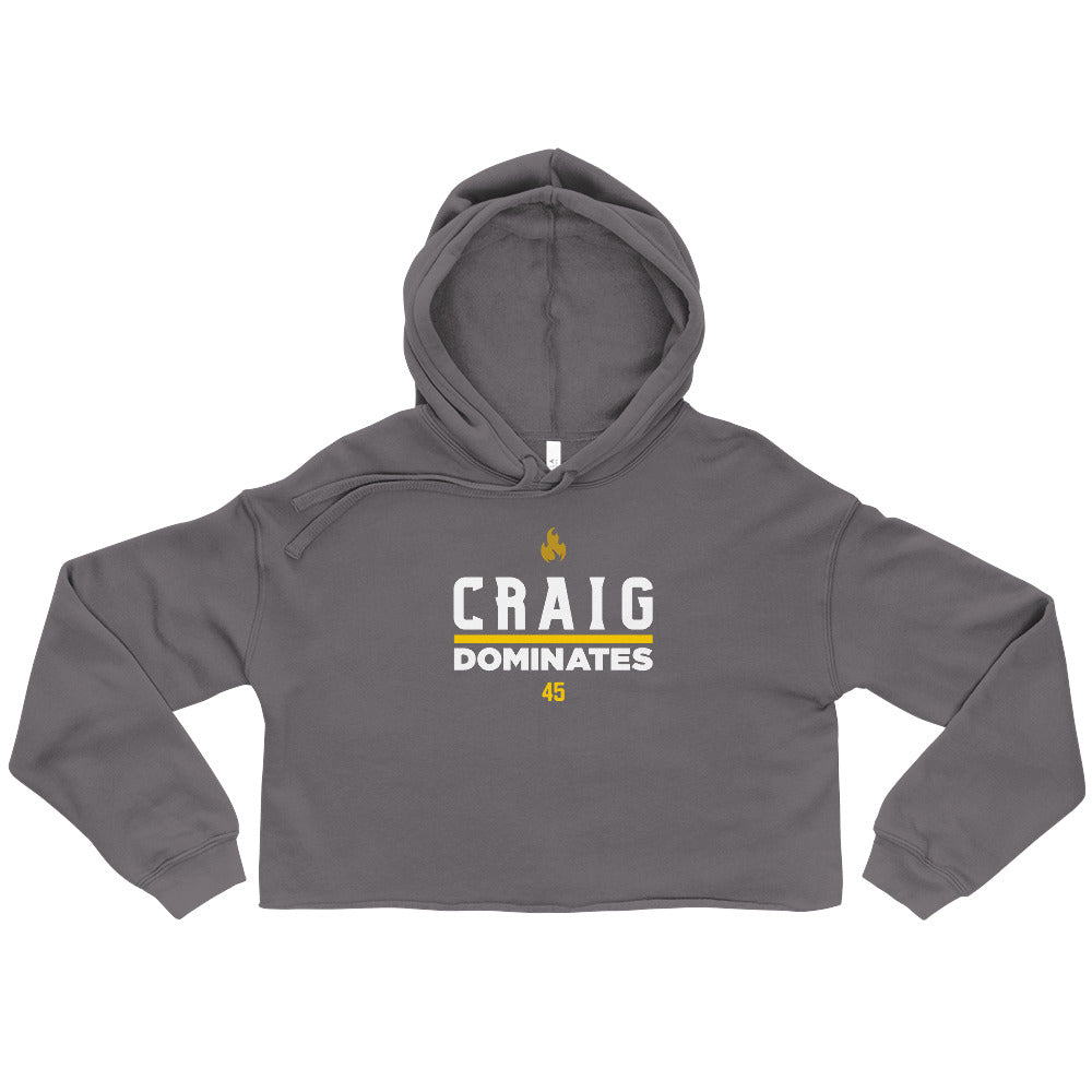 Deontae Craig - Dominates - Crop Hoodie